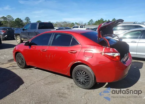 2014 Toyota Corolla L из США, поврежденный, VIN 2T1BURHE8EC062597